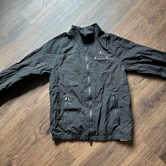 Nike Black Windbreaker Jacket for Men - Picture 1 of 2